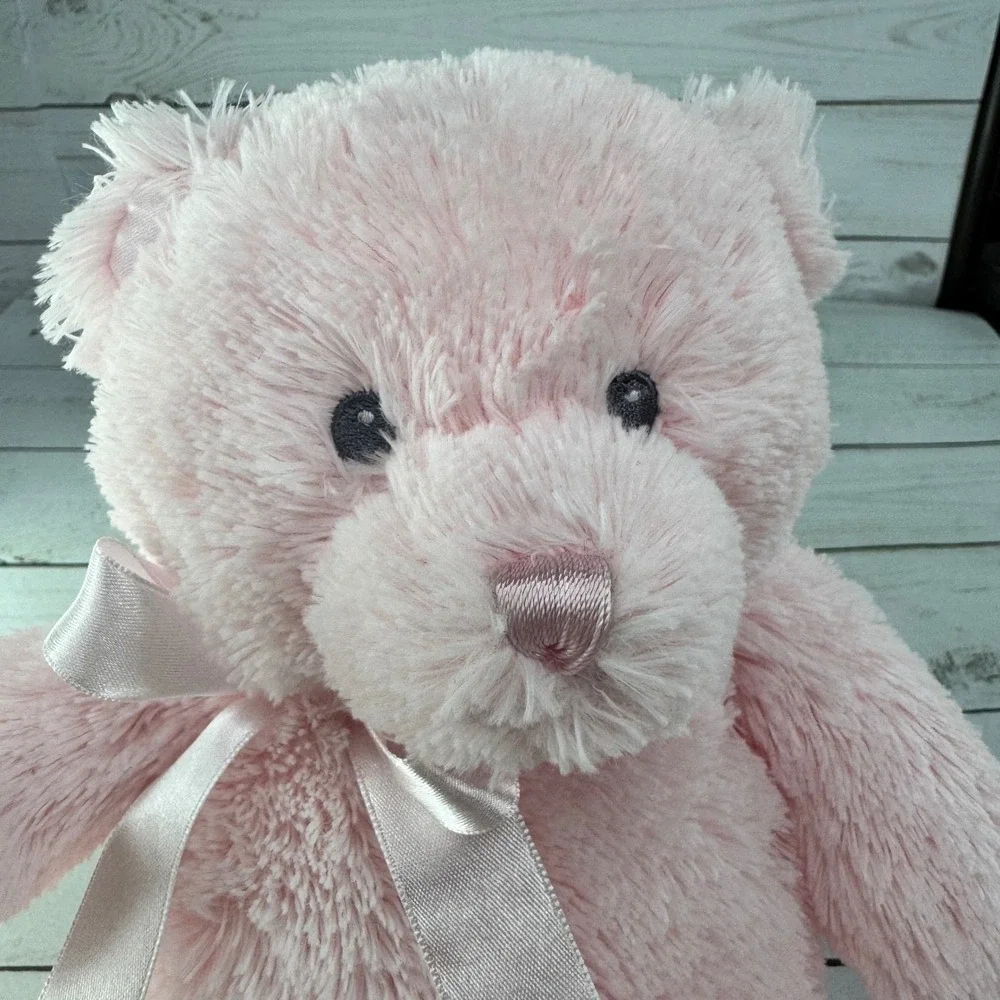 GUND Baby My First Teddy Bear‎ Pink Plush 8